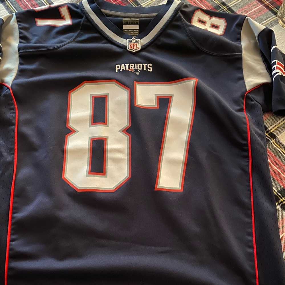 Nike Youth Gronkowski Patriots Jersey, Youth L